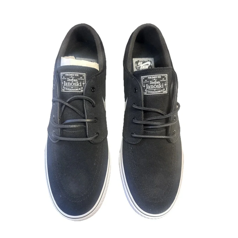 Nike SB Zoom Janoski OG+ FD6757-001 Black & White Skate Shoes‎ Size 10 Men
